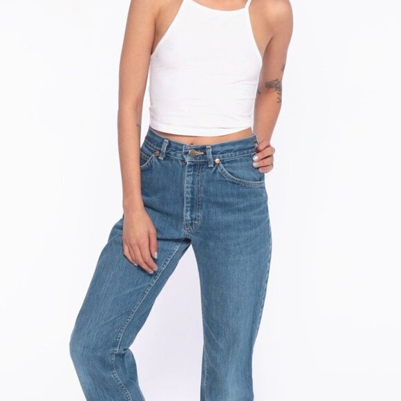 LEE | VTG Denim High Waisted 90’s Y2K Mom Jeans - Waist 28 - Picture 14 of 14